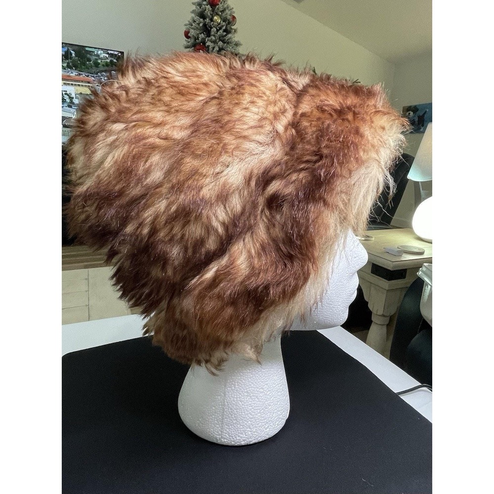Vintage 1960s Tuscan Lamb Fur Wool Ski Hat Made in Italy for Abraham & Straus